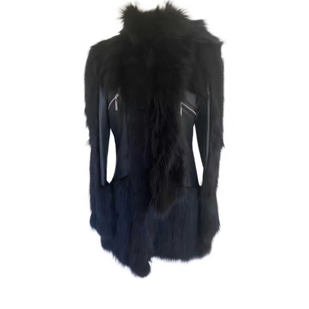 Versace fur coat